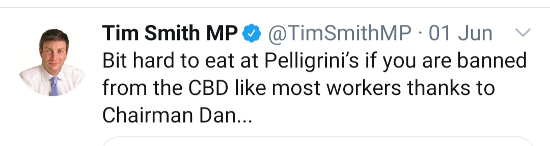 Yes... and this has been going on for 6 weeks now. And Timmy from Kew has a media profile, regularly appearing on 3AW and Sunrise. Read on below for some of Timmy's "let's end the lockdown" greatest hits...  #COVID19Aus  https://twitter.com/MadFckingWitch/status/1274241818977112064?s=19