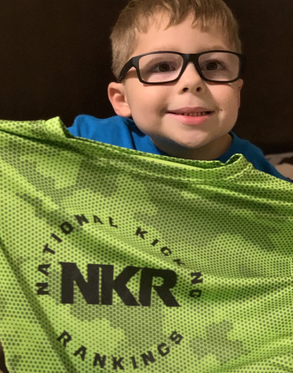 TJKkickingfilm's tweet photo. .@korbin_jackson (2032 😉) reppin’ the new lime green, dri-fit T’s for @NKR_Camps summer tour. 🔥🔥🔥

@TeamJacksonKick @SpecialTeamsFB @CoachJeffGarner @cm7_19 https://t.co/pCEcDdtHvK