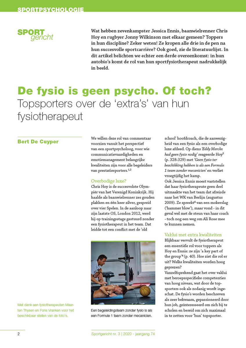 Volgende week in de nieuwe <a href="/SportGericht/">SP⭕RTgericht</a>, het vakblad voor Specialisten in Beweging. Nog geen abonnee? Overweeg eens een voordelig proefabonnement. Kijk op: sport-gericht.nl/proefabonnemen…