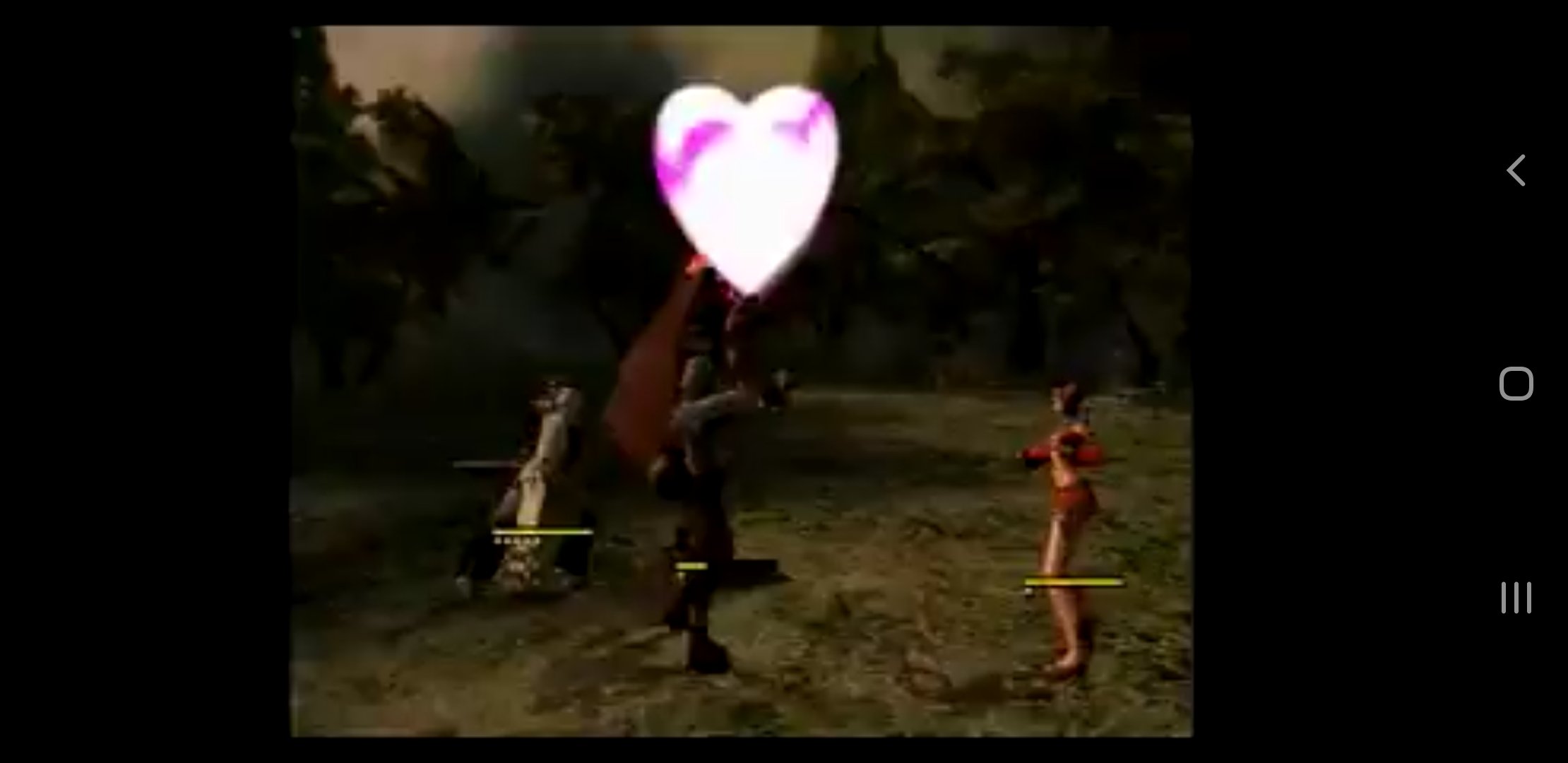 魅了攻撃 メロメロのシチュエーション好き 魅了攻撃 色仕掛け ハート サキュバス マグナカルタ サキュバス 敵のボスに召喚されたファミリア 範囲内にハートで攻撃し 混乱の状態異常になる 混乱すると攻撃に必要なボタンが隠され まともに攻撃でき