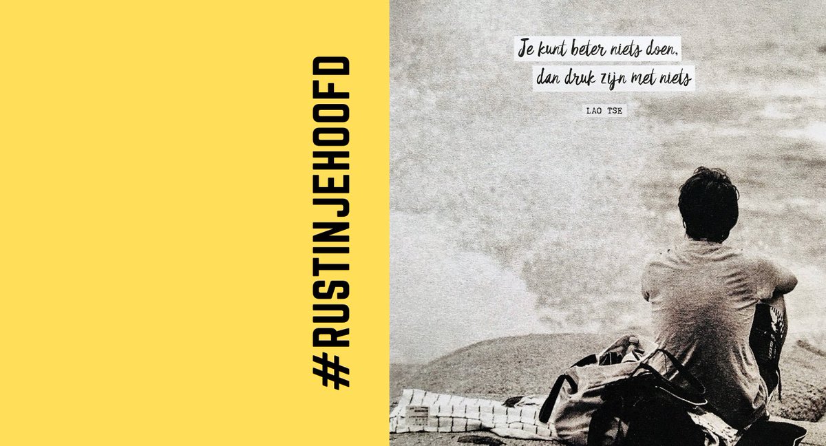 VanjaMol's tweet photo. Dit helpt mij in deze onrustige periode. 

"Je kunt beter niets doen, dan druk zijn met niets" (Lao Tse)

Fijne rustige dag!

En wil je ook #rustinjehoofd? Kijk dan eens hier: https://t.co/pnvidJGxDU https://t.co/yBkOulOO9D