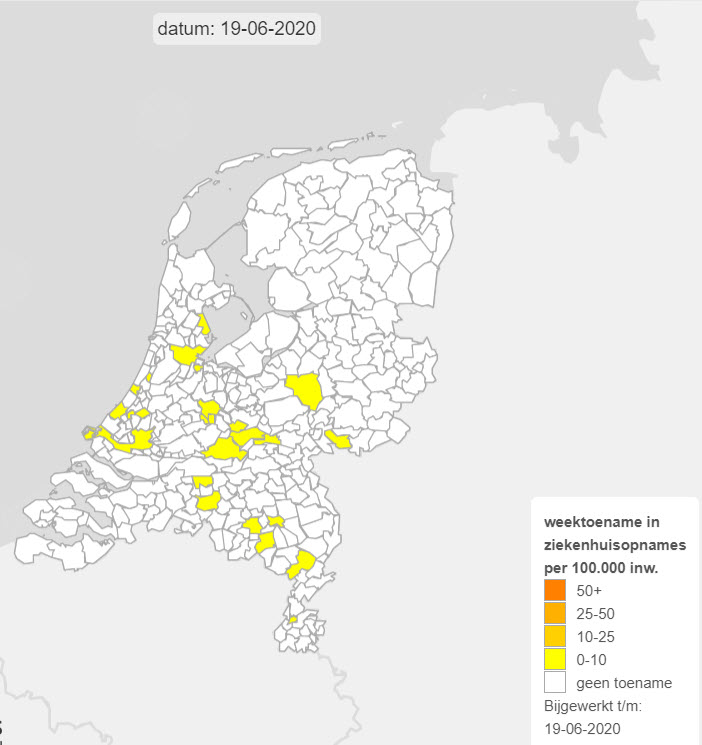 mauricedehond's tweet photo. Nieuw blog over hoe GGD en RIVM bewijzen niet te weten hoe ze goed data kunnen verzamelen en presenteren en daar vervolgens -bewust of onbewust-  beledsmakers en burgers op het verkeerde been mee zetten.
(Spoiler alert:  deze kaart zegt helemaal niets).
https://t.co/uiBqxjbKVK https://t.co/XzCGEoQeEL