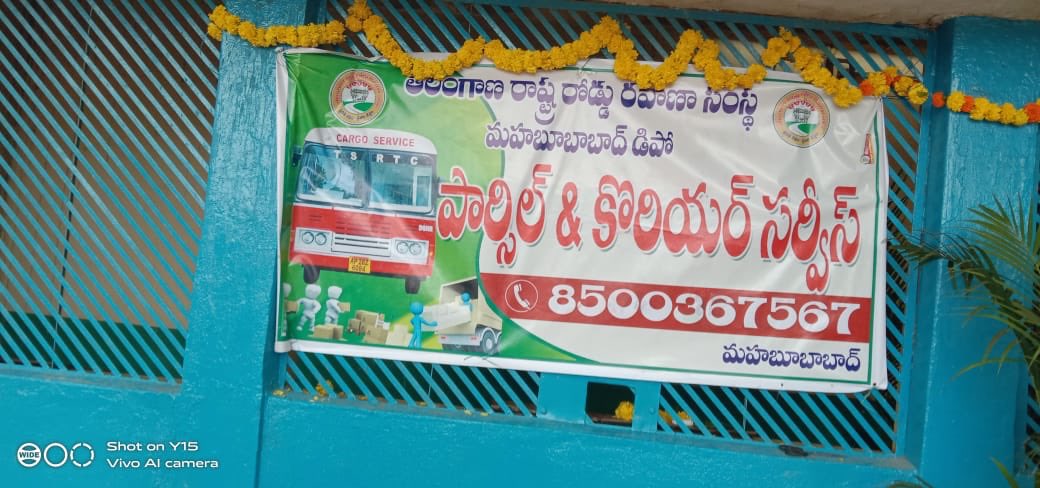 tsrtcmhbd's tweet photo. Tsrtc cargo parcel services inaugurated by Sri palvai ramohan reddy garu mhbd municipal chairman at mhbd Bustand . Pl utilise the cargo services of Rtc . https://t.co/5us6YzLNfk