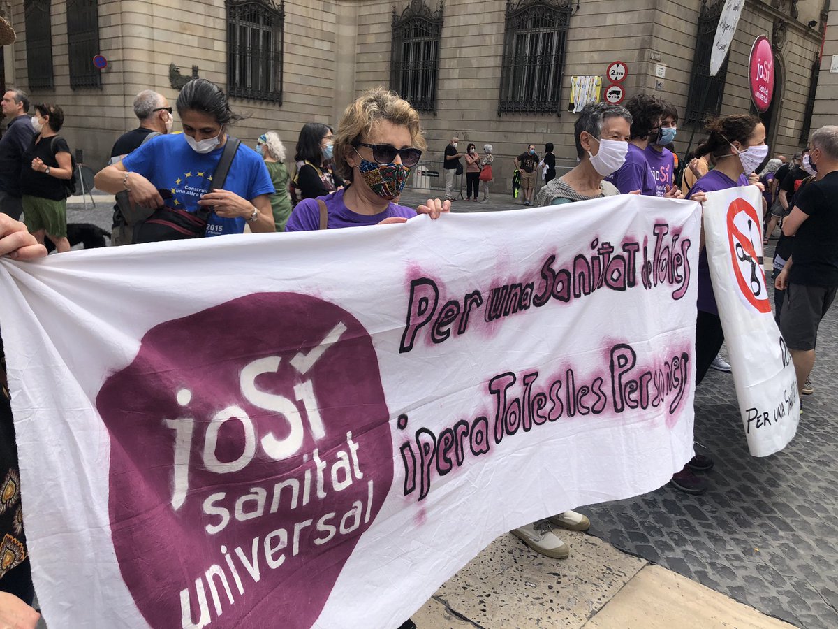 NataliaRosetti's tweet image. Les imprescindibles a pl. Sant Jaume
Mobilització per la sanitat i serveis públics #20JMaiMes negoci amb la salut de la gent 
#RegularitzacioXTotes