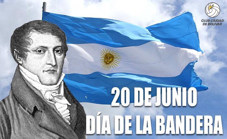 #DíaDeLaBandera FELIZ DÍA 🇦🇷!!! Orgullosos de Llevar Tus Colores!!! 

#OrgulloCeleste💙