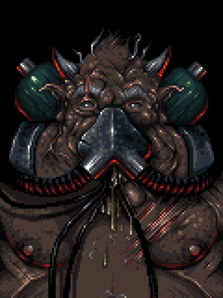 jontraffordart's tweet photo. One of the seven sins demons from the game I'm working on, Gluttony
#pixelart #pixelartist #pixelartwork #indiegame #IndieGameDev #indiedev https://t.co/tBjbT6ZRMg