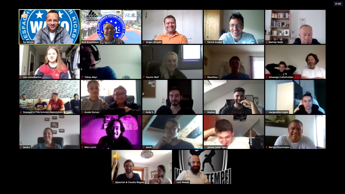 Dieses Wochenende findet die erste Trainer Grundschein Ausbildung der BAKU Online statt.
Allen Teilnehmern wünschen wir viel Erfolg und Spaß bei der Ausbildung.

#bakukickboxen #wakokickboxing #sportdata
#wakodeutschland