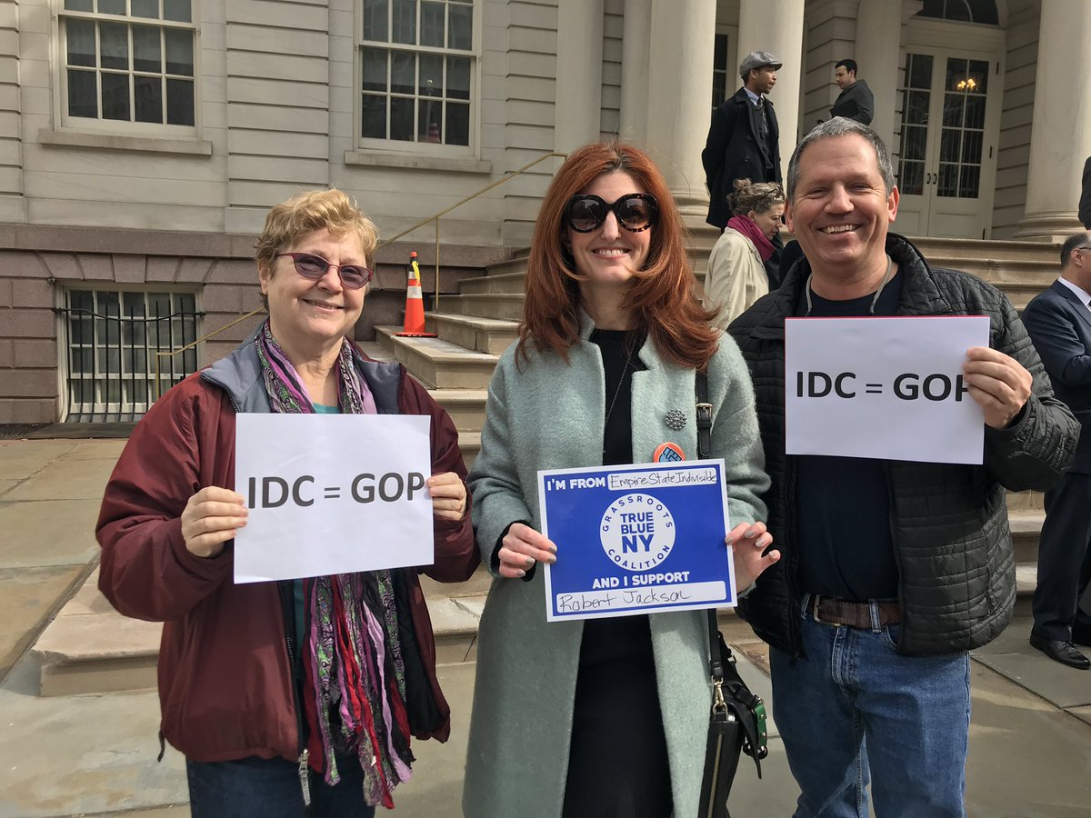 2018 started with a press conference at city hall, a rally with IDC challengers in Brooklyn, then on a cold spring day a kick off for  @jessicaramos in Astoria. And on a steamy July weekend getting thousands of petition signatures for  @LiuNewYork while getting yelled at and chased