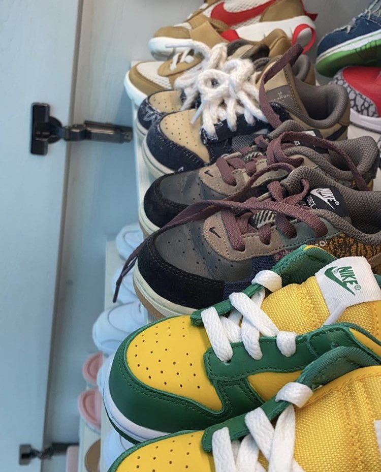Shtreetwear's tweet image. Stormi’s Shoe Collection is Already Looking Nice! 👶