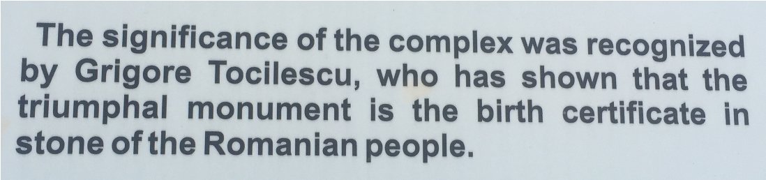 The Romanian gov & academy was sending a message.. a message which is still written at the site today  (7/x) #MuseumsUnlocked
