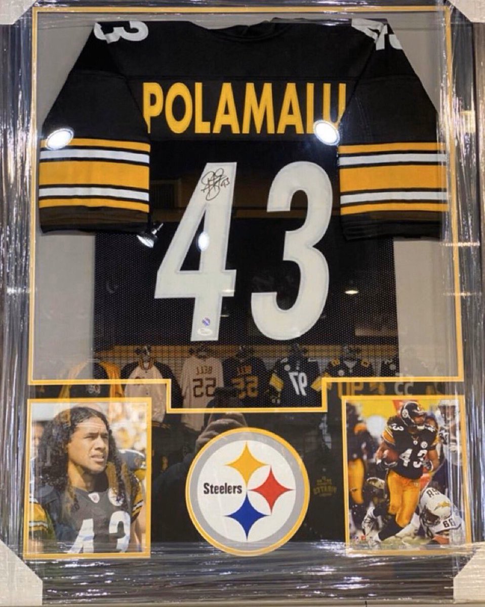 defyoupitt's tweet photo. Giveaway Tomorrow!

Follow us and retweet this for your chance to win this framed autographed Polamalu jersey.
Winner will be announced on Father’s Day! https://t.co/yADDhsSkZ3