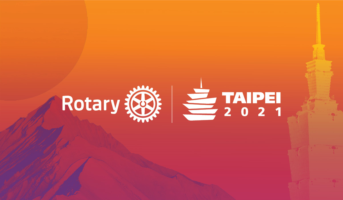 Rotary's tweet photo. Save on the 2021 #Rotary Convention in Taipei. Register and pay today for a special rate of $315. Offer expires 26 June. https://t.co/sMo0CK8xlR https://t.co/tGGi6W6GG3