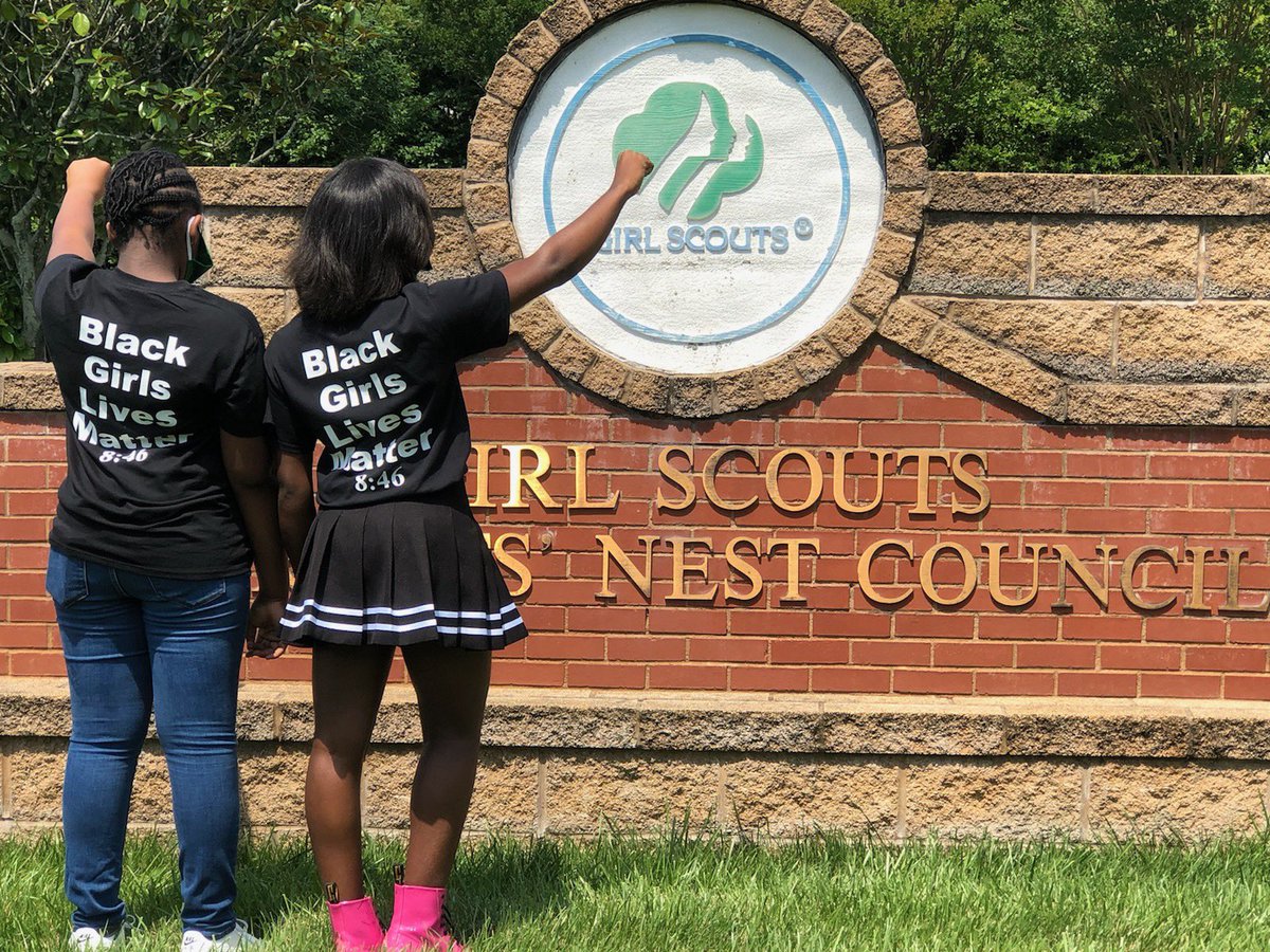 GSHNC's tweet photo. Thank you to everyone who joined us this morning in person and virtually for our Standing in Solidarity: Black Girls Matter Vigil. At GSHNC, we know Black Lives Matter, and racism has no place here. Missed the vigil? Check out the video here >> https://t.co/xDirJ0bOnC https://t.co/iXD0GpzJgh