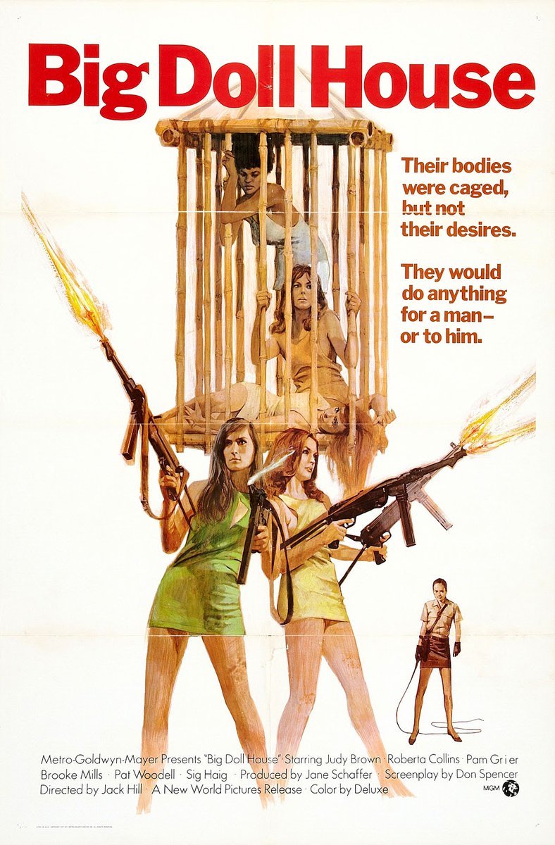 paulcook68's tweet photo. #Isolationmoviewatch Day 88 Film 167
#Junesplotation Prison

Just been enjoying #JackHill's ''The Big Doll House''
https://t.co/z1bGyWiEYV #PamGrier #SidHaig https://t.co/QmYhTMuJoF