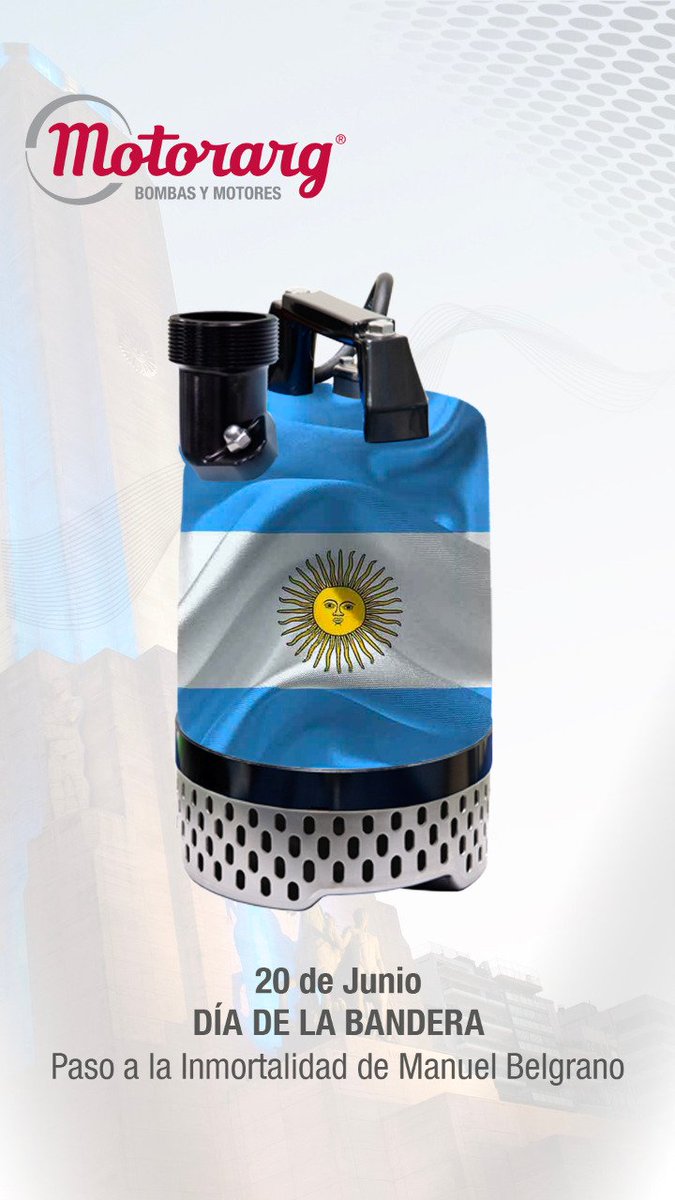 MOTORARG's tweet photo. 20 de Junio día de nuestra bandera! https://t.co/eC7tV35K66