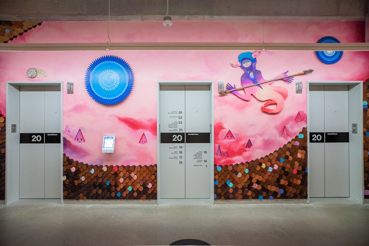 LucasAokiArt's tweet image. Final shots of my installation for @fbairprogram.
It was as such a great experience to participate in the #fbairprogram.
Big shoutout to @lesliemoodycastro and @wiseknave for making this possible 

 #lucasaoki #lucasaokiart #atx #austinart #arte #decordoba #artistaargentino