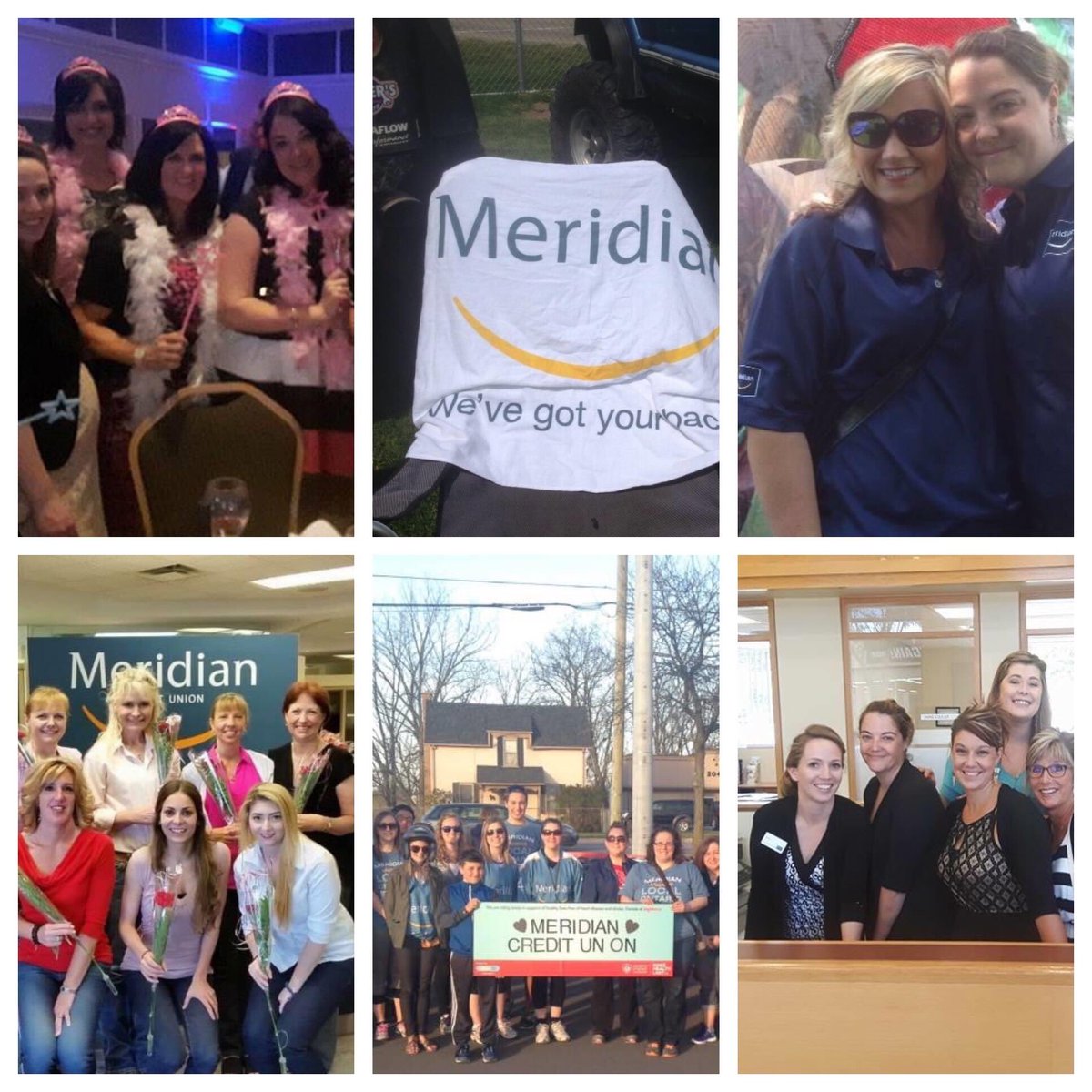 Eight yrs ago today and about this time, I was getting ready for my first day <a href="/Meridian/">Meridian</a> Dunn and Drummond branch. Moved from Peterborough, thank god for GPS and what an amazing journey thus far. To be part of Meridian.....all I can say is thank you Tom Naylor and #joblove!