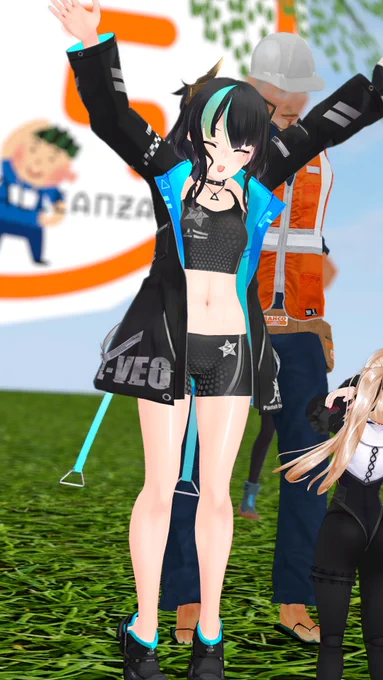 VRモードのVRChat、楽しい 