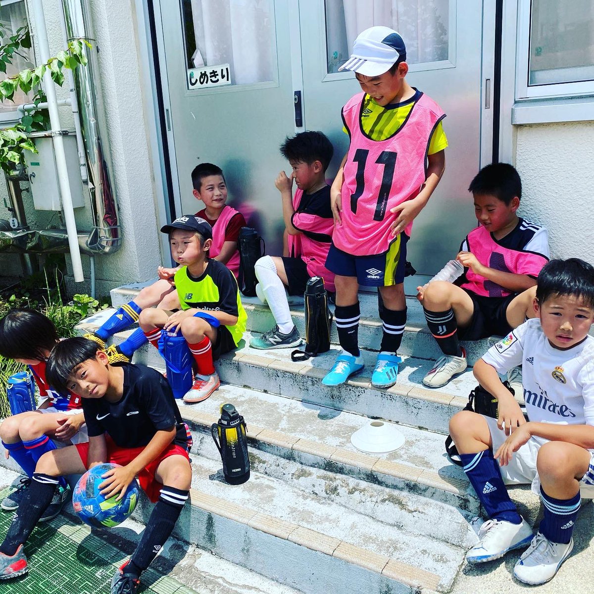 Junssc U 12 本拠地でのトレーニング再開 江戸川区 少年サッカー サッカー フットサル Juns 子供 ボール ラダー コロナに負けるな