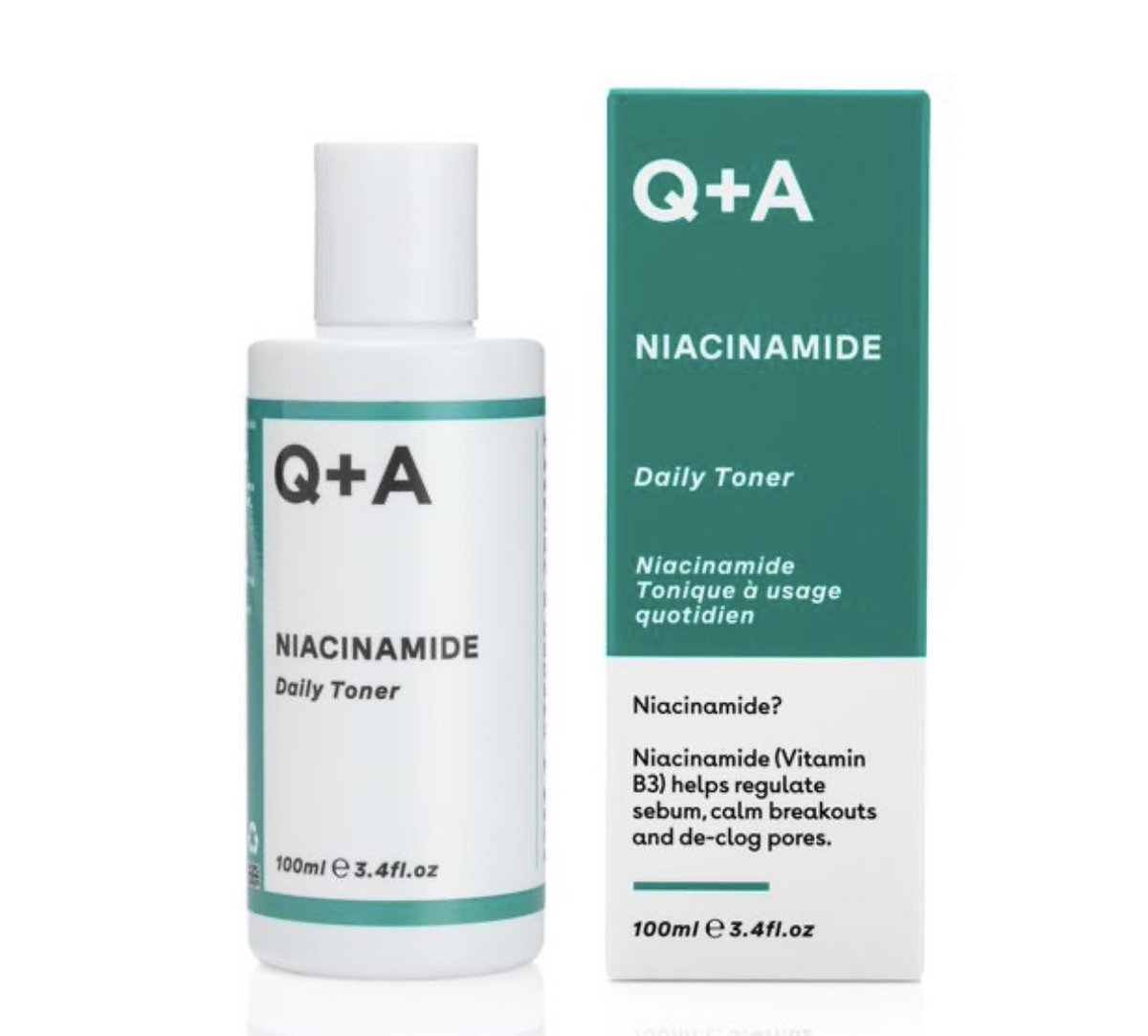Q+A Niacinamide (vitamin B3) is great for pigmentation issues and helps clear up blemishes, inflammation, acne and uneven skin tone. RRP £8
