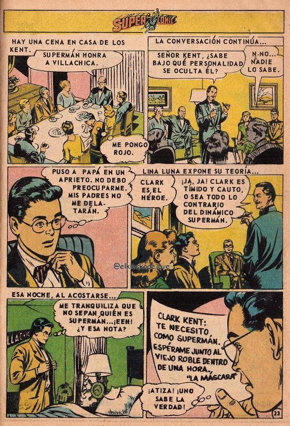 elkioskodejuve's tweet photo. Super Comic N° 219 presenta: Supermán Aventuras Juveniles en: "La personalidad secreta de Supermán". Editorial Novaro. México. (1)
#SuperComic #SUPERMAN #EditorialNovaro #Novaro https://t.co/4C60NG3OGw