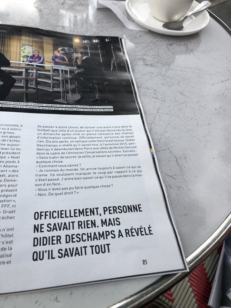 hubartus89's tweet photo. Bellement mis en perspective par la superbe plume de l’estimé camarade @vincentduluc, ce recit de #Knysna 10 ans apres, ds @lequipe Mag est le complément parfait du récent podcast de @sofootcom (@CGhemmour et #Podalydes) https://t.co/S2COcN9FOx
