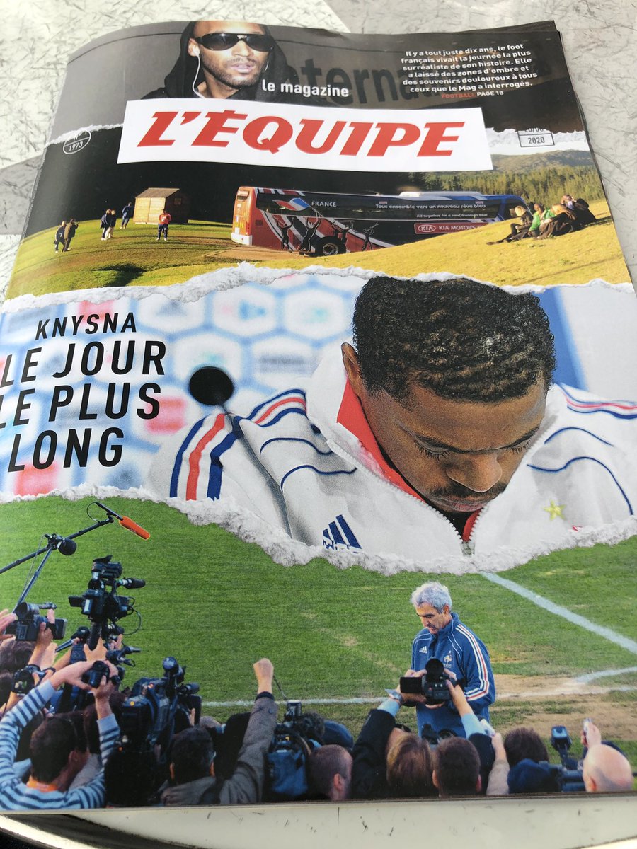 hubartus89's tweet photo. Bellement mis en perspective par la superbe plume de l’estimé camarade @vincentduluc, ce recit de #Knysna 10 ans apres, ds @lequipe Mag est le complément parfait du récent podcast de @sofootcom (@CGhemmour et #Podalydes) https://t.co/S2COcN9FOx