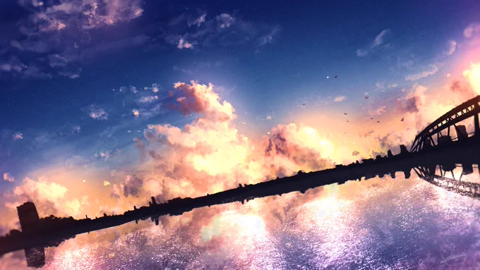 #梅雨の創作クラスタフォロー祭り 
夏はまだですか…。
夏好きさんを見つけ出したい。 