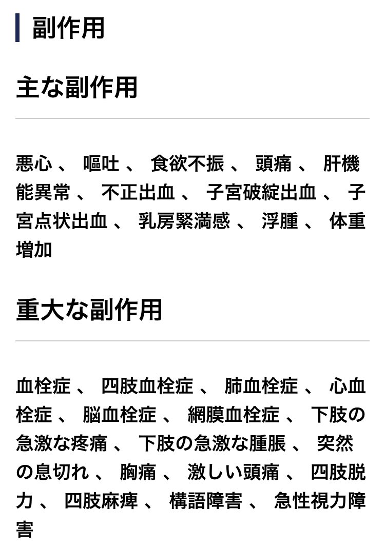 プラノバール 副作用 いつから プラノバール 副作用 いつから
