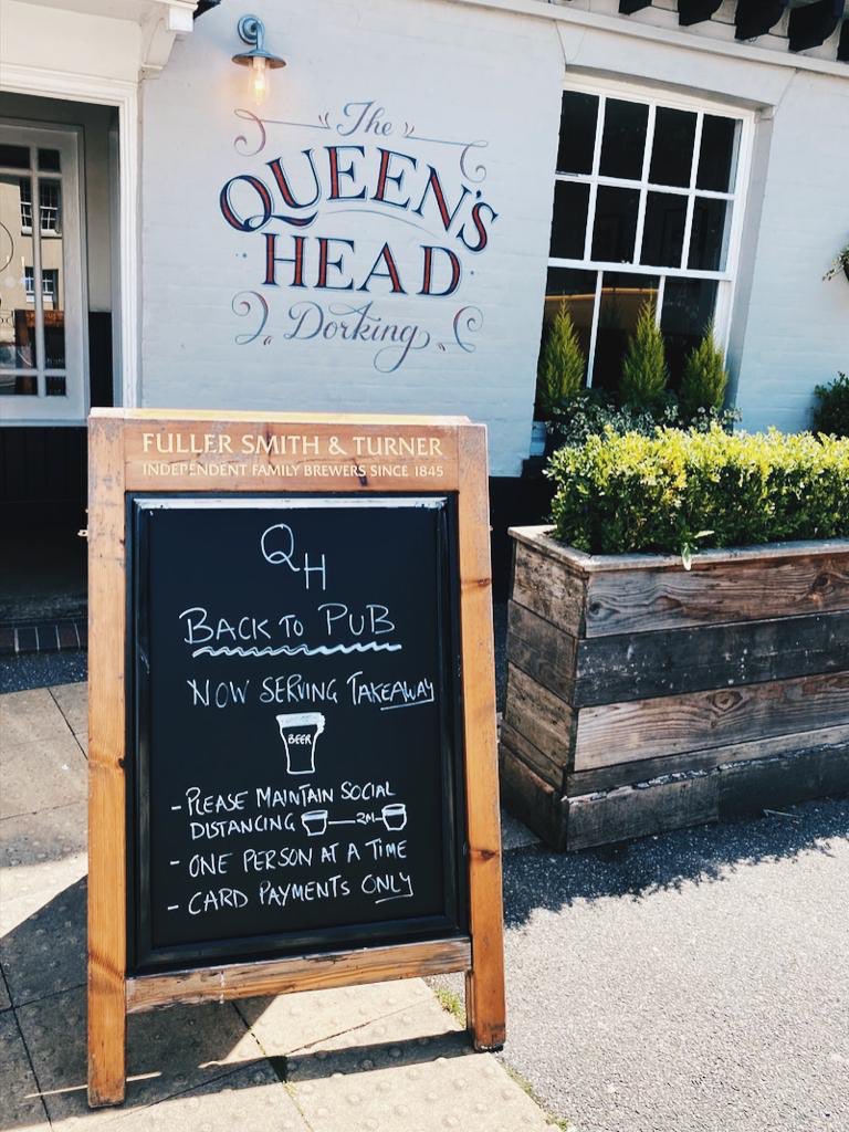 The Queen’s Head Dorking tweet media