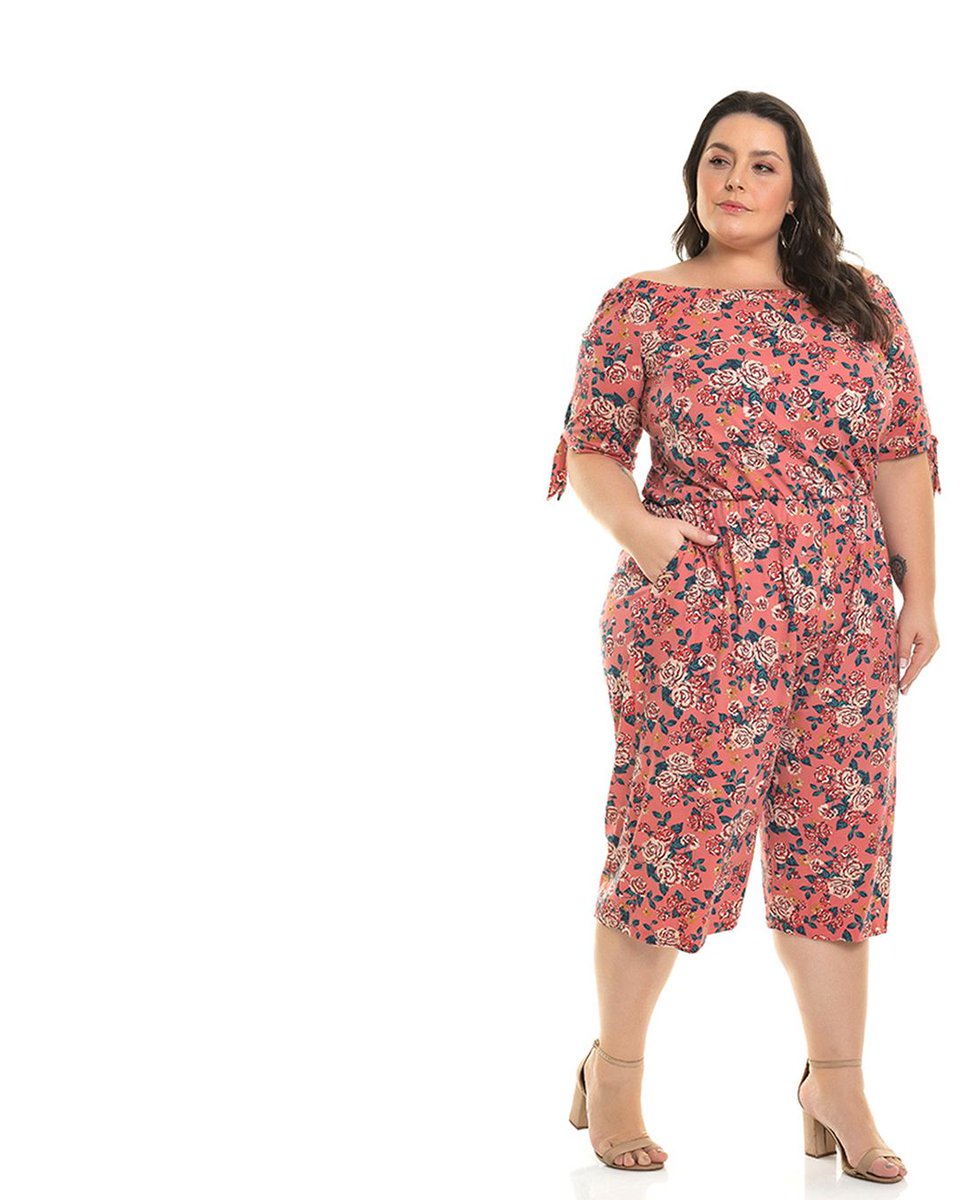 BelinePlusSize's tweet photo. Macacão Plus Size Pantacourt Floral Ombro a Ombro Miss Masy Plus. Confira em: https://t.co/rr27ZSkHt1 😍

#modaplussize #roupasplussize #roupasfemininas #modafeminina #plussize #beline https://t.co/ZTbIBuFdNS