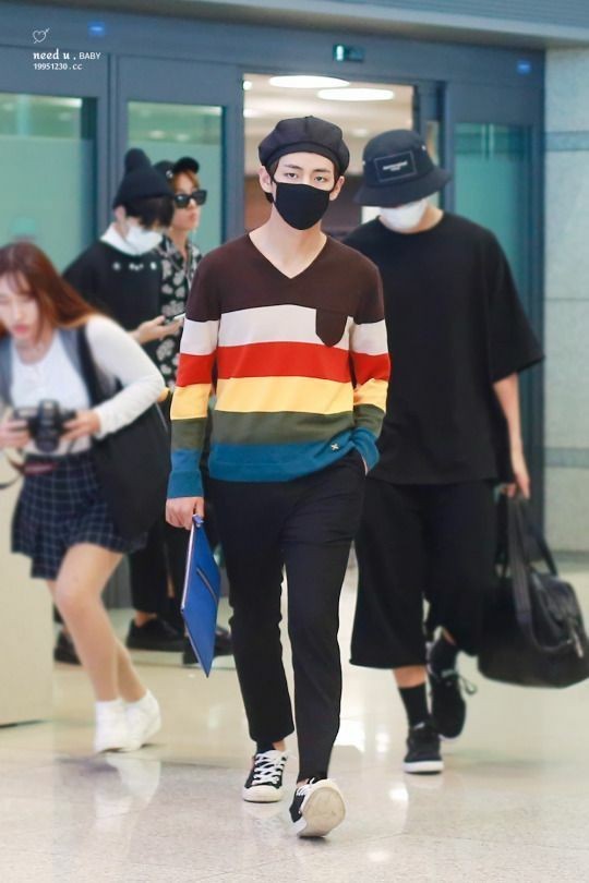 ⊹♡✧ taehyung airport fashion; a thread ✧♡⊹