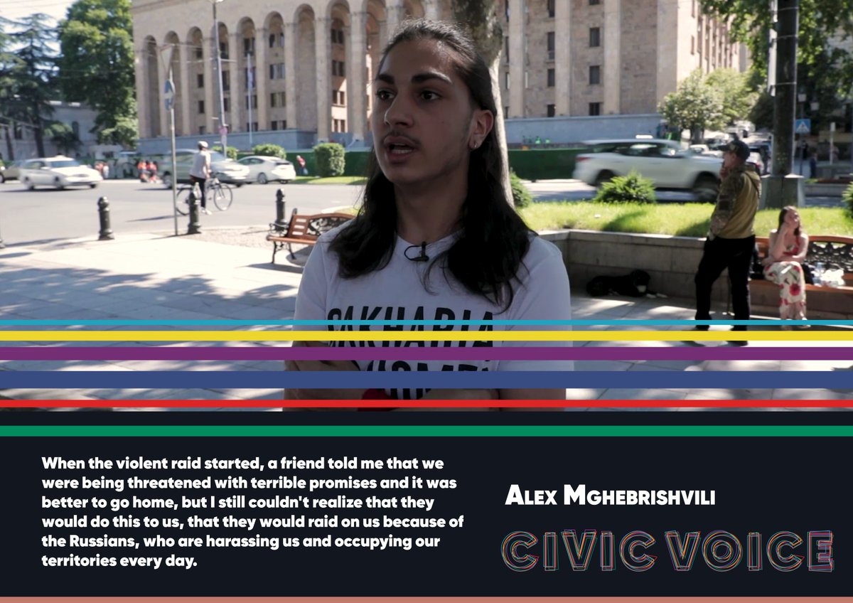 Shamemovement's tweet photo. #June20 memory: Alex Mgebrishvili

Join us today at 7 PM in front of the parliament (find all the health recommendations in the event description): https://t.co/y5Y90lvEsA

#CivicVoice #19June20 #20June20 #June20 #TbilisiProtests #Gavrilovnight #Georgia #Shame https://t.co/8vRaR2g7c8