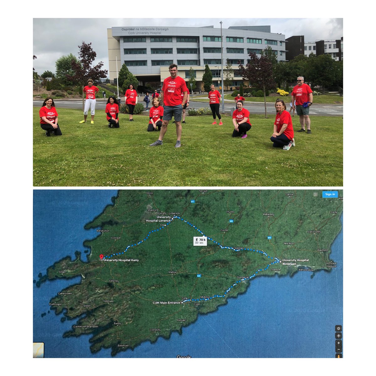 Réiltín Werner (@reiltinwerner) on Twitter photo Great effort clocking up the Kms to reach the CUH Pathology 650Km goal! Team Pathology with <a href="/peterom6/">Peter O'Mahony</a> <a href="/CUHCharity/">CUH Charity</a> <a href="/brendanoreillyp/">Brendan O'Reilly</a> <a href="/sineadcreagh/">Sinead Creagh</a> Great effort clocking up the Kms to reach the CUH Pathology 650Km goal! Team Pathology with <a href="/peterom6/">Peter O'Mahony</a> <a href="/CUHCharity/">CUH Charity</a> <a href="/brendanoreillyp/">Brendan O'Reilly</a> <a href="/sineadcreagh/">Sinead Creagh</a>