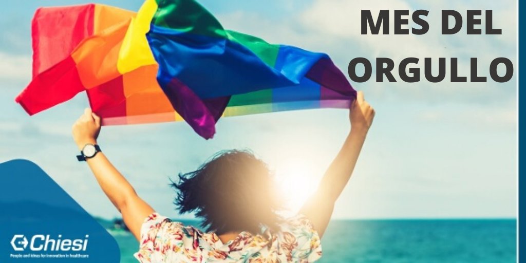 Junio es el #MesDelOrgullo una oportunidad para visibilizar las cuestiones que todavía enfrenta la comunidad #LGBT. En el Grupo Chiesi apoyamos este mes porque para nuestra compañía "Todos somos diferentes, todos somos Chiesi" #Diversidad #Inclusión  #SomosChiesi #SomosBCorp