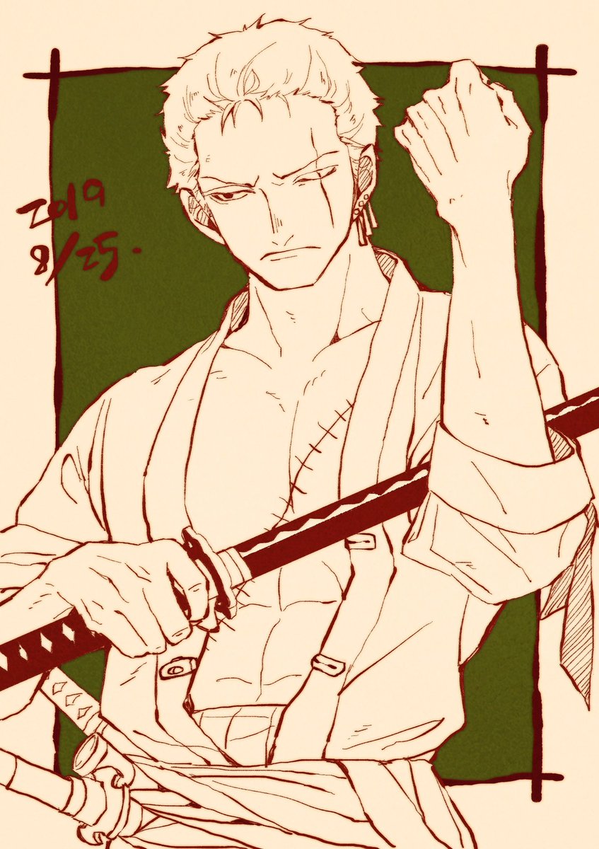刀剣乱舞 ゾロ先輩の絵であれなんですけどこの刀を袖で拭う仕草大好き人間なので源氏でも描きた Hitodeのイラスト 刀剣乱舞 ゾロ先輩の絵であれなんですけどこの刀を袖で拭う仕草大好き人間なので源氏でも描きた Hitodeのイラスト