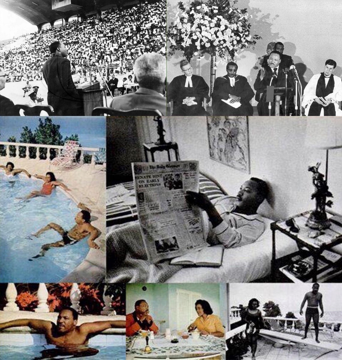 wcchen's tweet photo. 55 years ago today, on 20 Jun 1965 Martin Luther King Jr. addressed the graduates at UWI Mona. The following day, he received the Keys to the City of Kingston at a packed National Stadium, saying he never felt more at home anywhere else in the world. https://t.co/GNOPFbkJuN