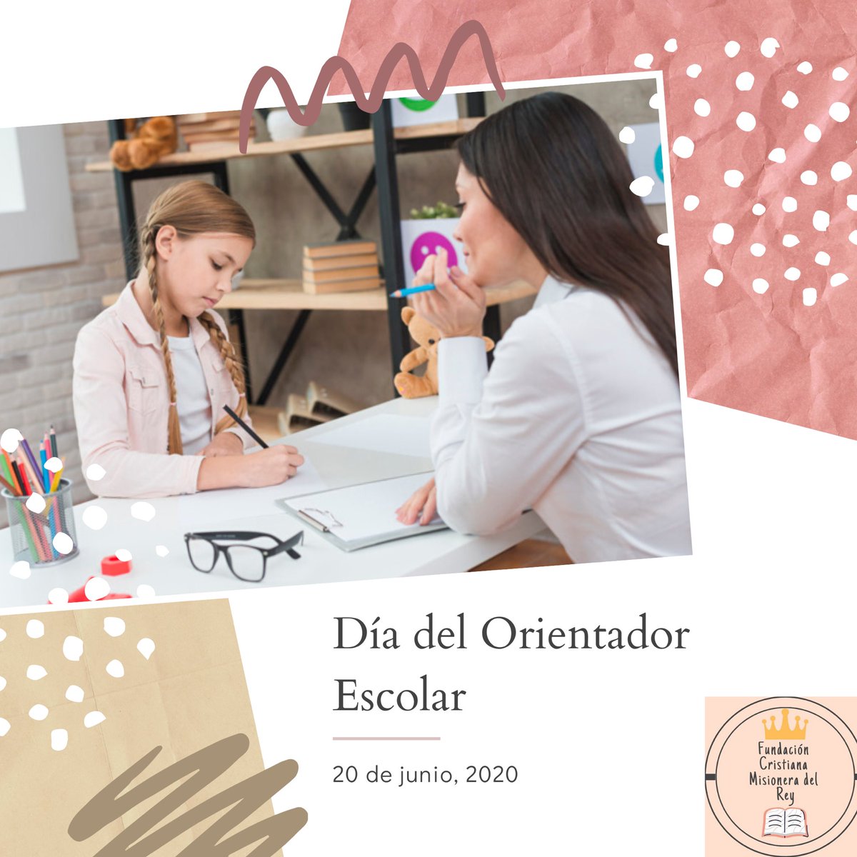 fundaciondelrey's tweet photo. DÍA DEL ORIENTADOR ESCOLAR• 20de junio, 2020. También el orientador escolar tiene un día en el calendario dominicano, y recogerlo como un día de celebración, vale la pena.
¡Qué importante es que nosotros demos la importancia sufi ciente a un buen orientador en la escuela! https://t.co/YxGT2AVReJ