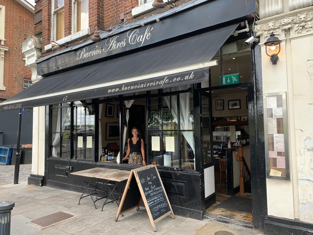We're serving takeaway #drinks drinks and #empanadas today form our little window facing the heath at our #Blackheath Blackheath restaurant. Come by and see us as we edge back towards normality!