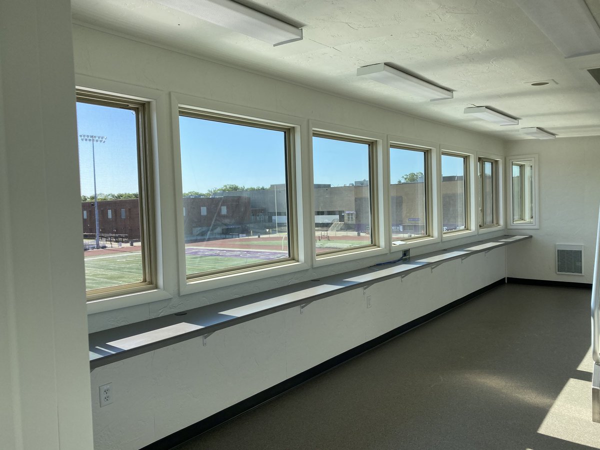 cannanm's tweet photo. DGN Press box ✅. Now we start on the Squad Rooms. #wearedgn https://t.co/Rhs5zPZ3mA