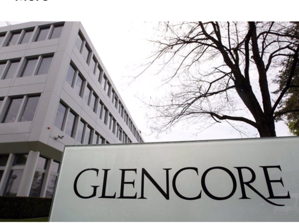 flokwizera's tweet photo. Mining and trader giant,  #Glencore to be investigated by the OAG of Switzerland over alleged #corruption in its copper and cobalt mining in DRC. So says @swissinfo https://t.co/gzDHWgE2T9