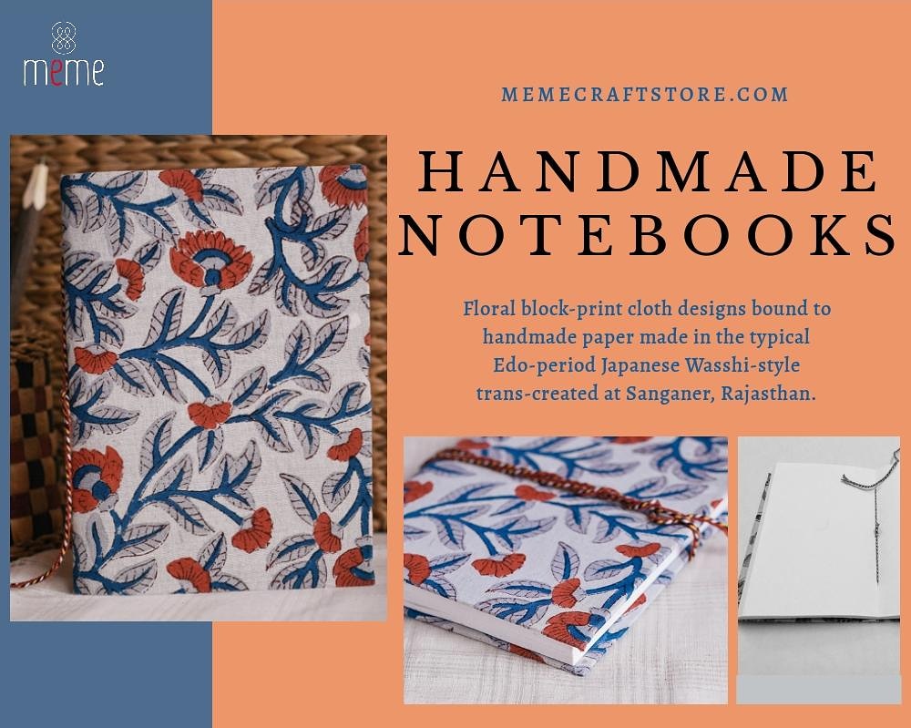 Handmade notebooks crafted from recycled fabric ❤️♻️
.
.
.
.
.
.
.
.
.
.
#memecraftstore #memeposts
#handmadewithlove❤️
#handmadenotebooks
#ecofriendlygiftstore
#onlinegiftstore
#shopsmart
#shoplocal
#vocalforlocal #makeinindia #artisansofindia