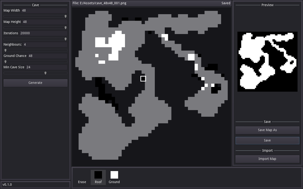 ChaosWitchNikol's tweet photo. So the cave generator and editor is now available on github
https://t.co/tW3y9Hhjef
#GodotEngine #screenshotsaturday #gamedev #indiedev
#IndieGameDev #indiegame #mapgen #procgen https://t.co/iSopFY59B1