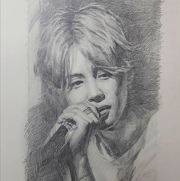 psycheserene's tweet photo. no one care but heres my new jimin drawing✨
#btsfanart #jimin #BTS

work in progress                finished https://t.co/vTmDUmfUOh