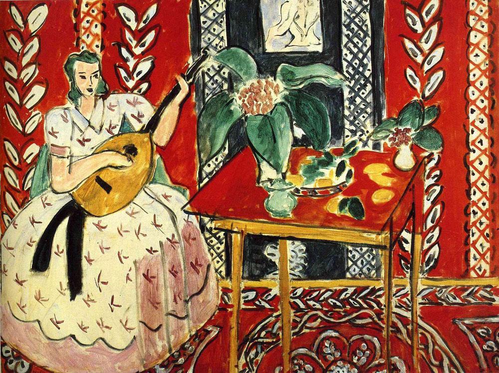 The Lute, 1943 #expressionism #henrimatisse