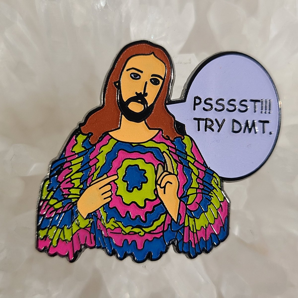Pinpokalypse's tweet photo. Pssst...
https://t.co/WklOXl3PWg
#trippyart #hatpins #forsale #jesus #deemz #deemsters #glowpin #enamelpins #hippieart #hippie #trippy #pinnation #mythicalmerch
#pinpokalypse https://t.co/7Bv3a72muQ