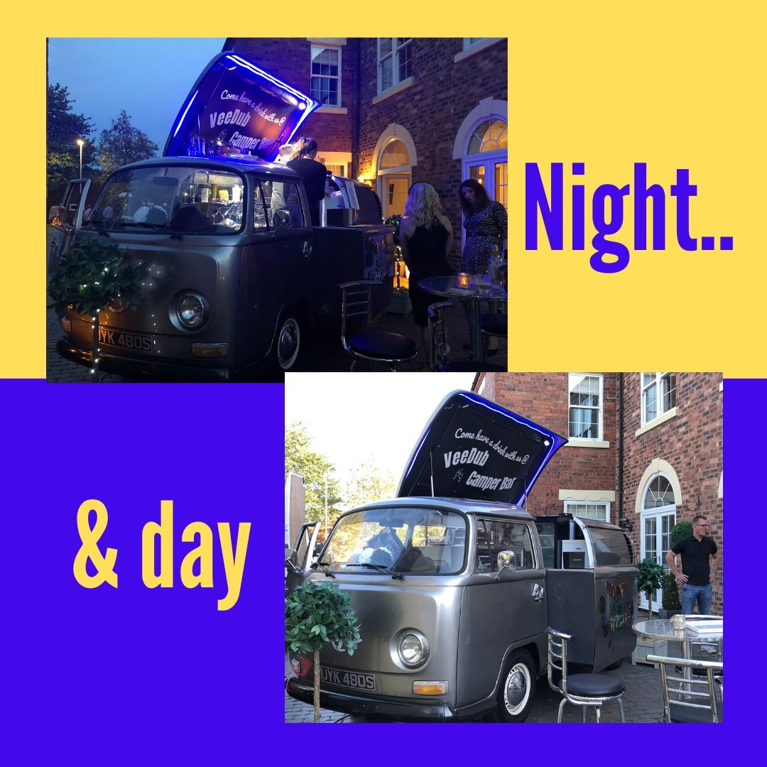 proseccovanhire's tweet photo. ☀️🌑Having a day and night party?
☀️🌑Need some inspiration?
☀️🌑DM us for more info
#night #day #party #veedubcamperbar #vw #wedding #weddingbar #weddingsuppliers #cocktailbar #cocktails #cocktailvan #festivalwedding #barnwedding #festivalparty #festivals #outdoorbar https://t.co/FwgiqtwXZc