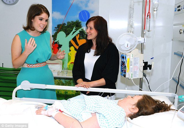 Eugenie never forgot this experience, and later became a Royal Patron of the Royal National Orthopaedic Hospital, where she had been treated.She regularly visits to talk to patients and staff, and in 2012, an accommodation unit at the hospital was named Princess Eugenie House.