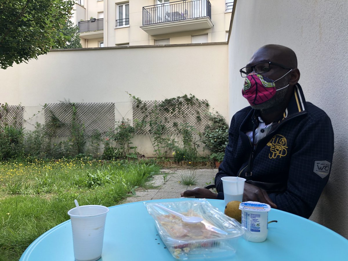 Arsem had lunch before getting tested. He said the pop-up test centres were a “good initiative”, because many of the people there that day were homeless and unlikely to seek out medical assistance themselves.