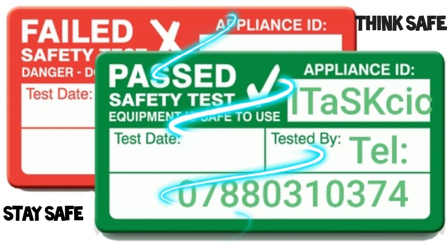 ITaSKCIC's tweet photo. Now is a perfect time to have your #PortableApplianceTesting by #ITaSKcic https://t.co/dBNT6YFHEG